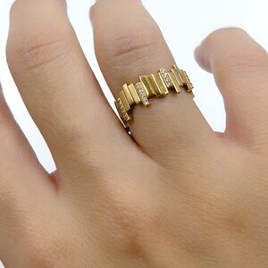 Solid Gold Stacking Ring